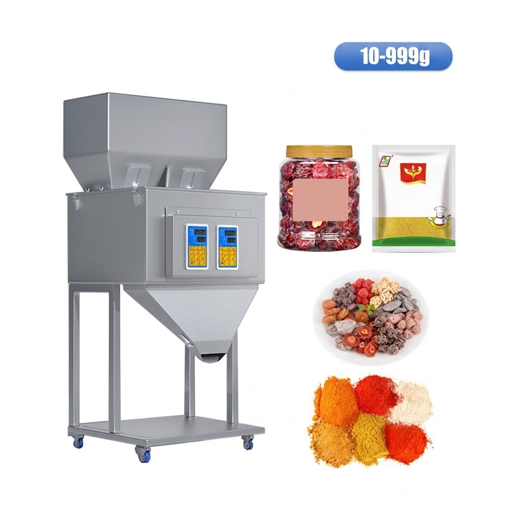 1 Kg (1000g) Çift Kefeli Terazili Dolum Makinesi