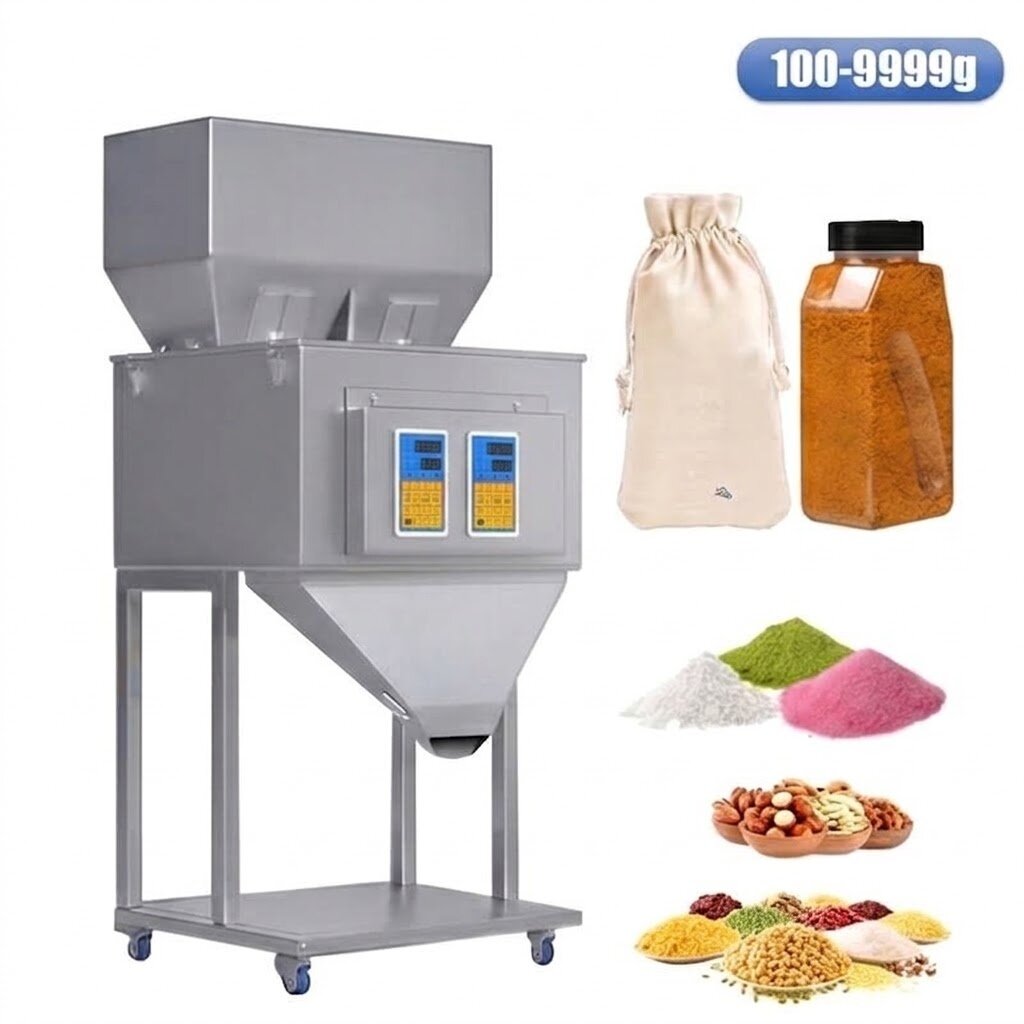 10 Kg (9999g) Çift Kefeli (Terazili) Dolum Makinesi