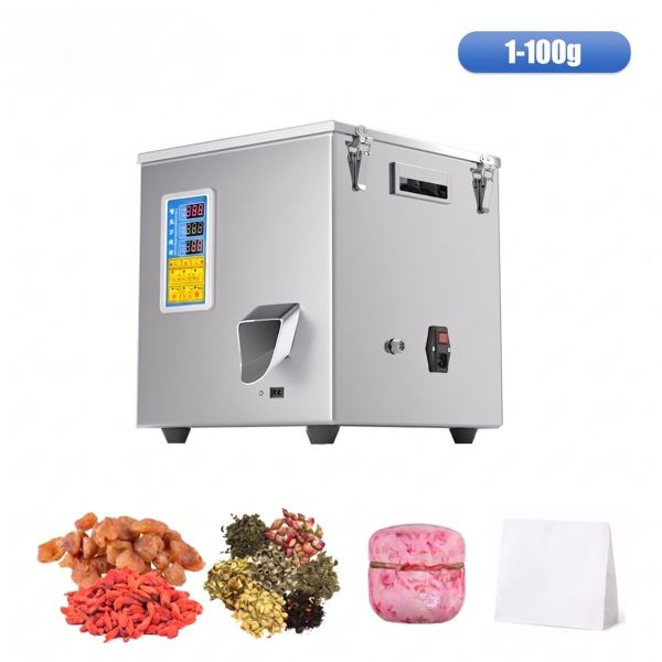 100g Rotary (Döner) Tip Hazır Poşet Dolum Makinesi