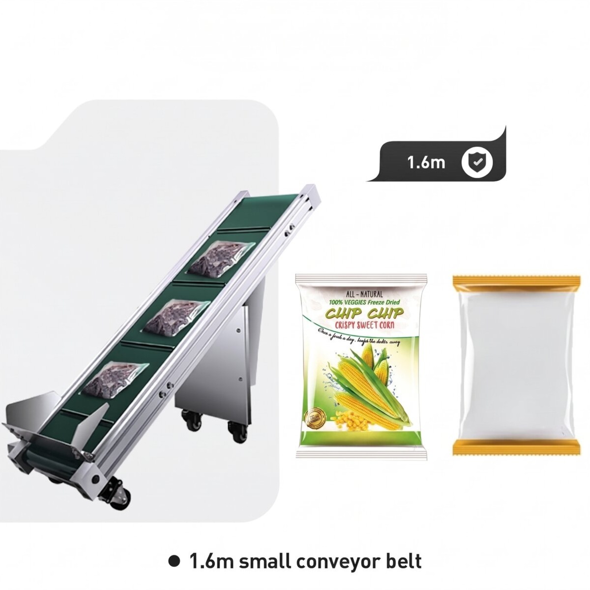 1.6 Metre Küçük Bantlı Konveyör
