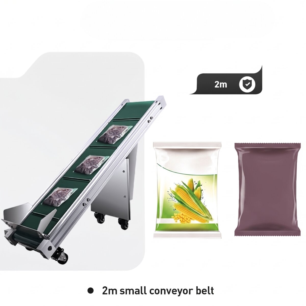 2.0 Metre Küçük Bantlı Konveyör