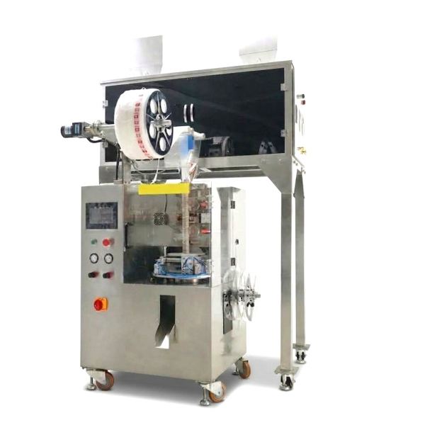 SJB06 6 Kefeli, Elektronik Tartılı, Naylon Piramit Poşet Paketleme Makinesi - görsel 5