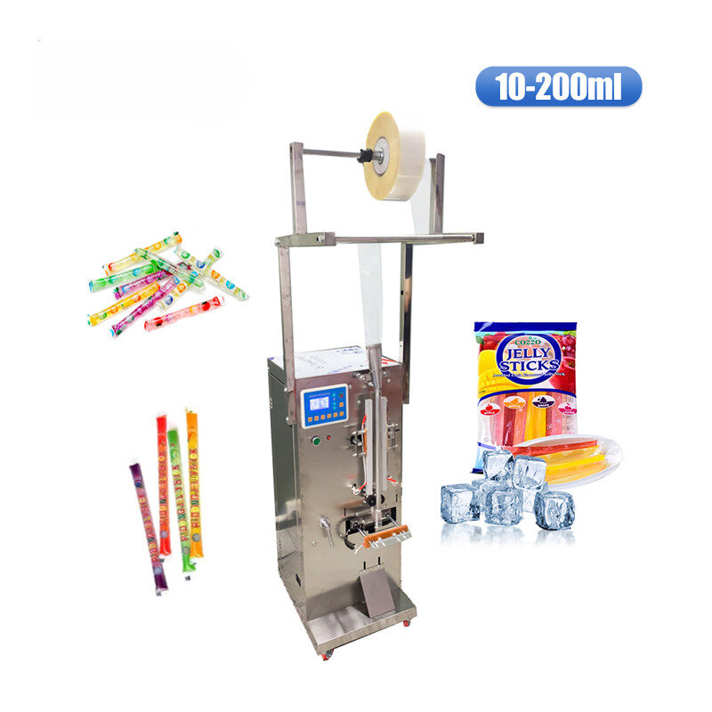 Tam Otomatik Meybuz (Ice Pop) Dolum ve Paketleme Makinesi