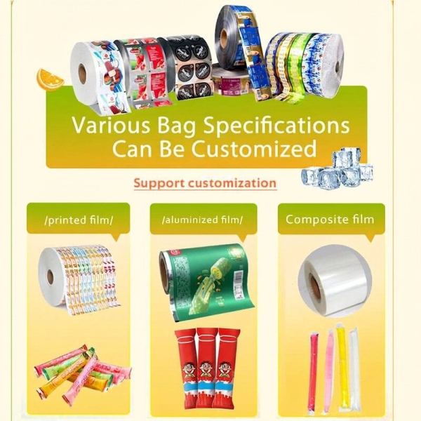 Tam Otomatik Meybuz (Ice Pop) Dolum ve Paketleme Makinesi - görsel 5