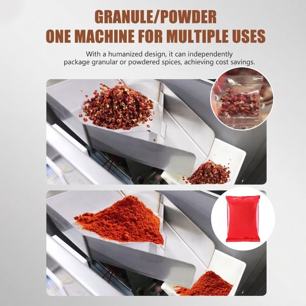 Tam Otomatik Toz ve Granül Baharat Paketleme Makinesi - görsel 3