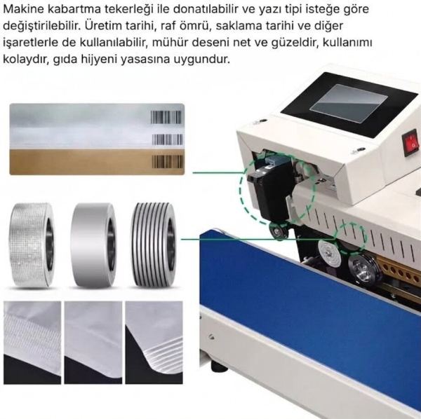FR-1600 Yatay Sürekli Kapama Makinesi - görsel 3