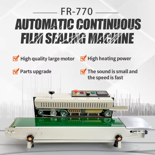 FR-770 Sürekli Bantlı Isıl Paketleme Makinesi - görsel 2