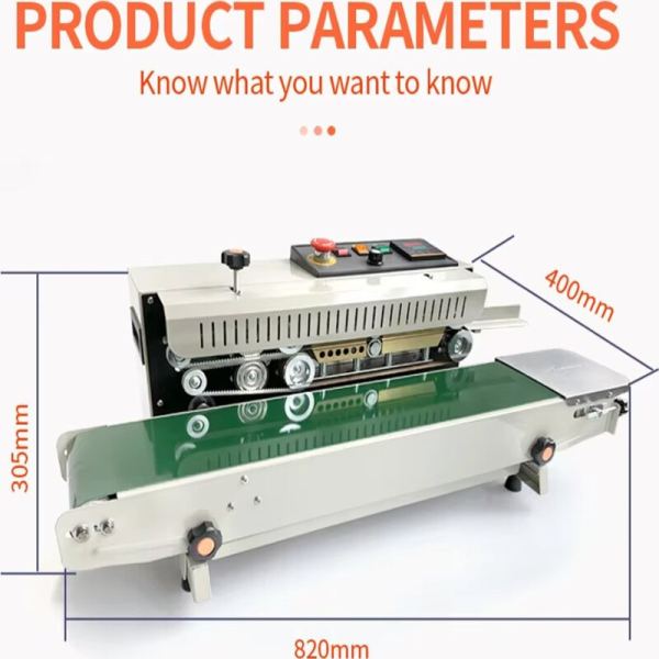 FR-770 Sürekli Bantlı Isıl Paketleme Makinesi - görsel 4