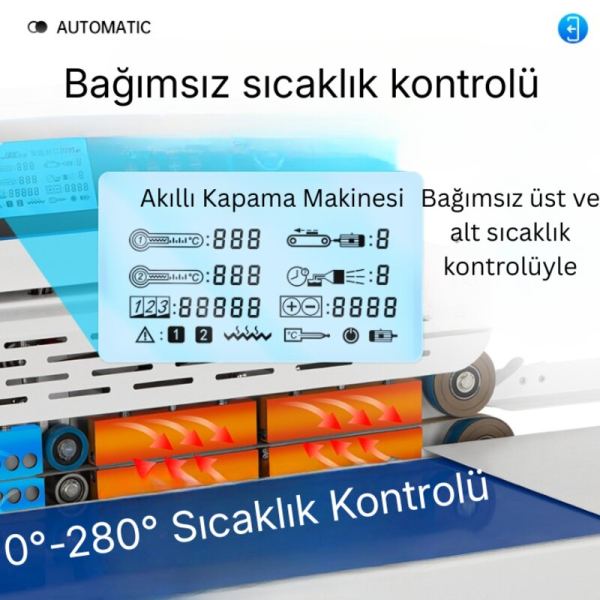 TPS-180LZD Dikey Sürekli Kapama Makinesi - görsel 4