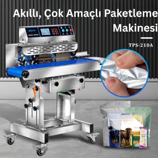 TPS-210A Mürekkep Püskürtmeli Baskı Özellikli Paketleme Makinesi - görsel 2