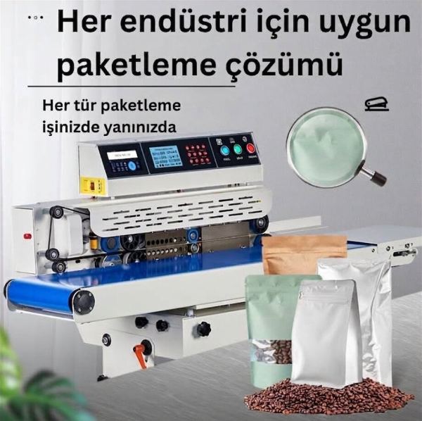 TPS-210AP Mürekkep Püskürtmeli Tarih Kodu Baskılı Paketleme Makinesi - görsel 4