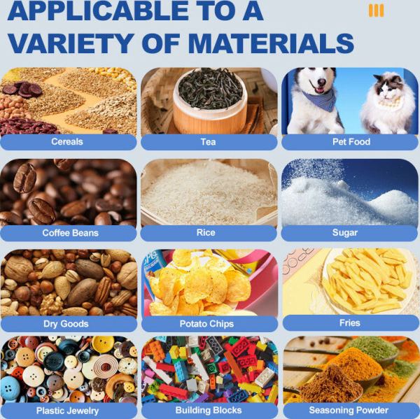 100g Hazır Poşet Tohum ve Granül Paketleme Makinesi - görsel 2