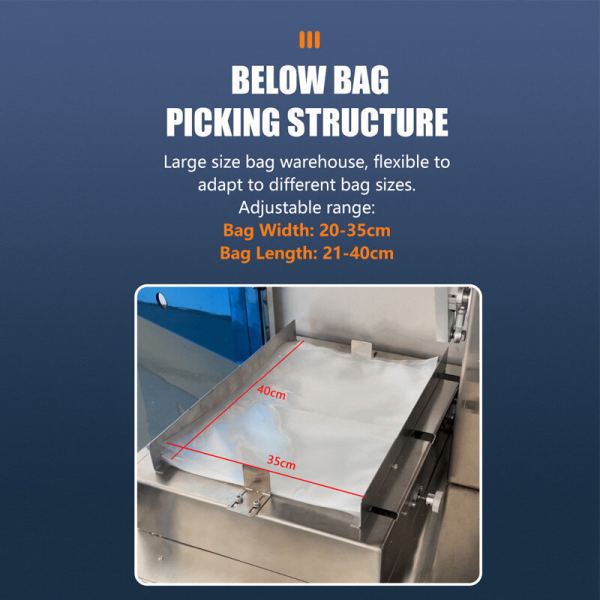 3000g Ultra Büyük Hazır Poşet (Doypack) Granül Paketleme Makinesi - görsel 4