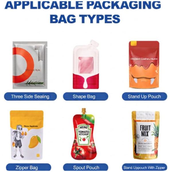 300ml Hazır Poşet Macun Dolum ve Paketleme Makinesi - görsel 6