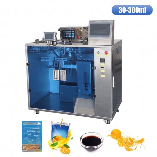 300ml Hazır Poşet Sıvı Dolum ve Paketleme Makinesi