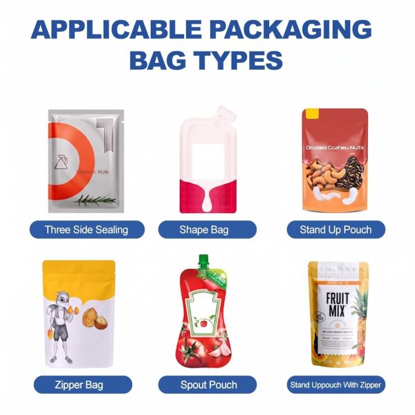 300ml Hazır Poşet Sıvı Dolum ve Paketleme Makinesi - görsel 6