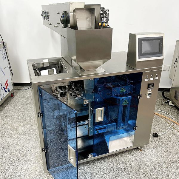 Model 120 Devirmeli Kefeli Hazır Poşet Paketleme Makinesi - görsel 2