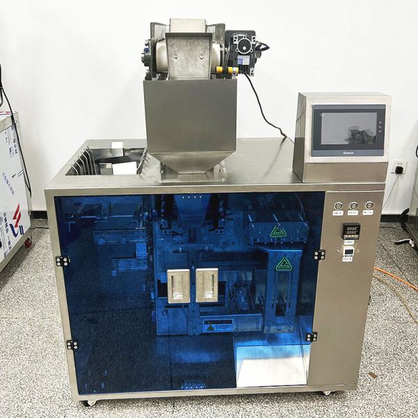Model 120 Devirmeli Kefeli Hazır Poşet Paketleme Makinesi - görsel 3