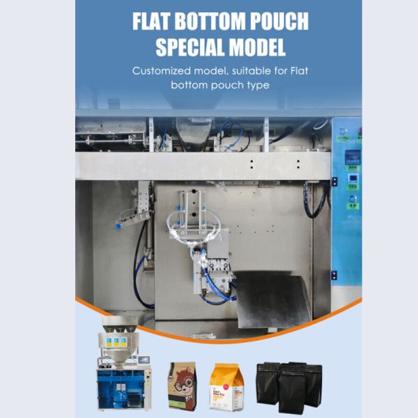 Otomatik Düz Tabanlı (Flat Bottom) Hazır Poşet Çekirdek Kahve Paketleme Makinesi - görsel 5