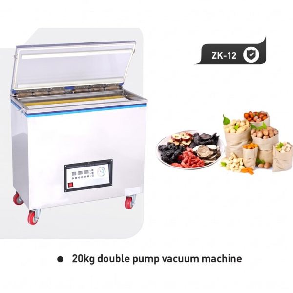 10 Kg Kapasiteli Çift Pompalı Vakum Makinesi - görsel 2