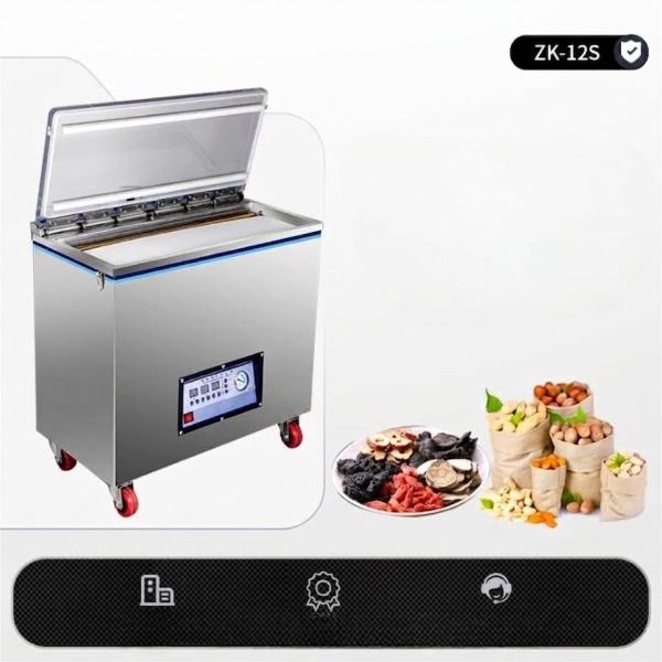 10 Kg Kapasiteli Üç Pompalı Vakum Makinesi - görsel 2