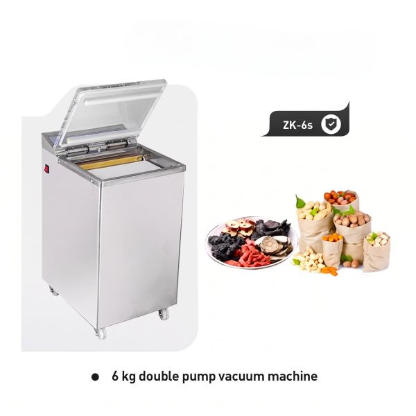 6 Kg Kapasiteli Çift Pompalı Vakum Makinesi - görsel 2