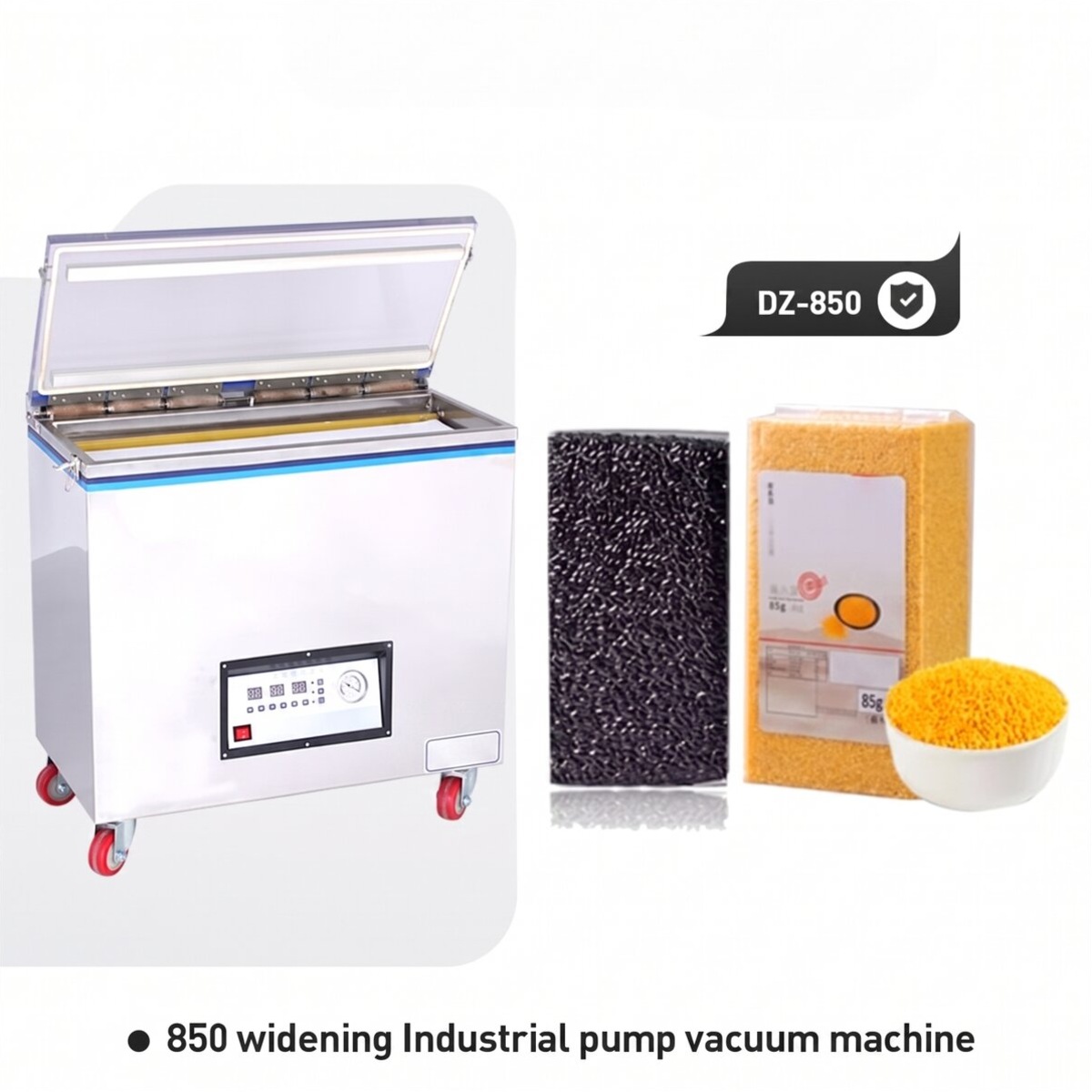 Model 850D Sanayi Tipi Pompalı Vakum Makinesi